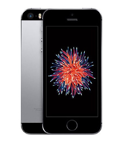 【中古】【楽になること引きうける】 iPhoneSE[64GB] au 間隔文字薄墨色