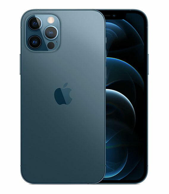 【中古】【楽になること引きうける】 iPhone12 Pro[128GB] docomo パシフィック青碧