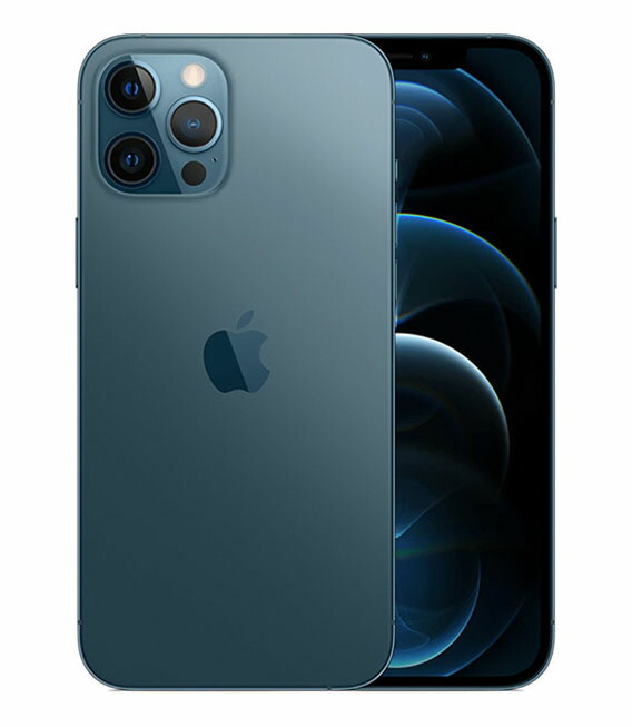 【中古】【安心保証】 iPhone12 Pro Max[512GB] docomo パシフィックブルー