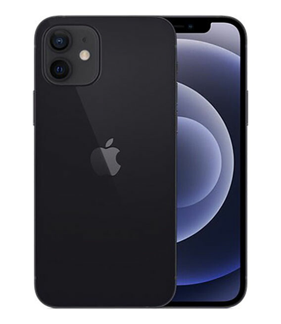 【中古】【安心保証】 iPhone12[128GB] au ブラック