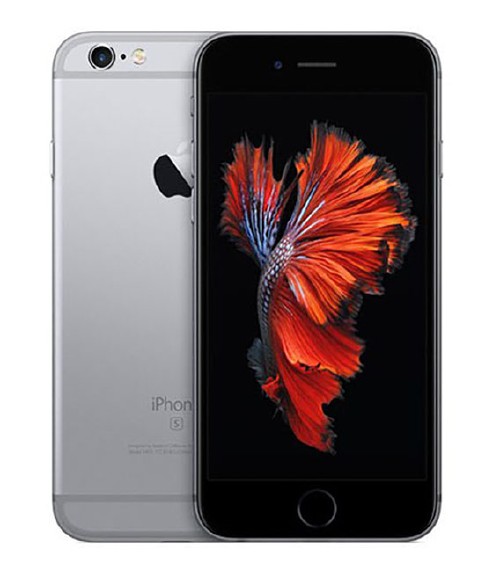 【中古】【楽になること引き受ける】 iPhone6s[128GB] au 空白文字薄墨色