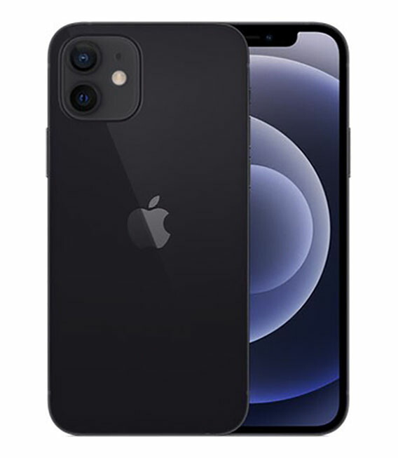【中古】【安心保証】 iPhone12[64GB] SoftBank ブラック