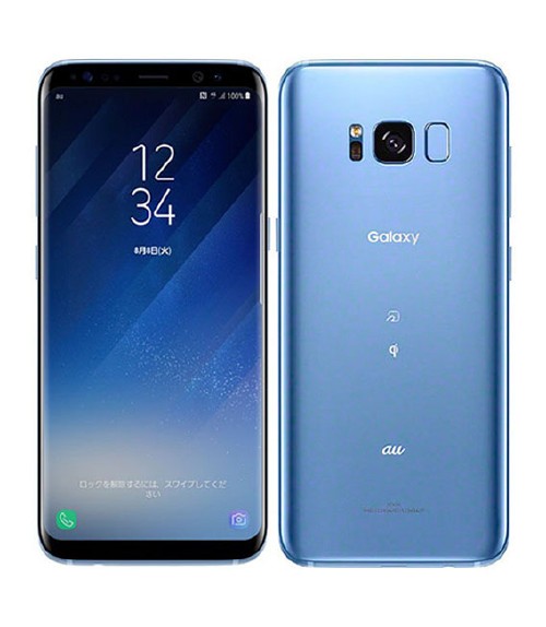 楽天市場 中古 安心保証 Galaxy S8 Scv36 64gb Au コーラルブルー ゲオモバイル