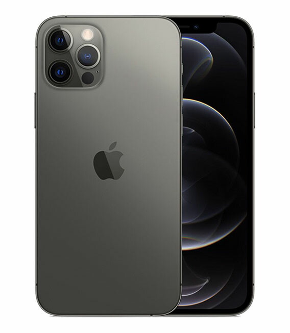 【中古】【安心保証】 iPhone12 Pro[128GB] SoftBank グラファイト