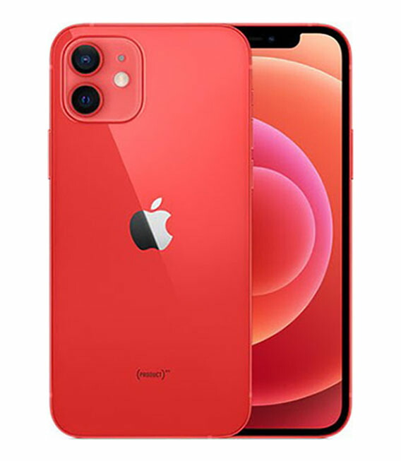 【中古】【安心保証】 iPhone12[128GB] SIMフリー PRODUCTRED