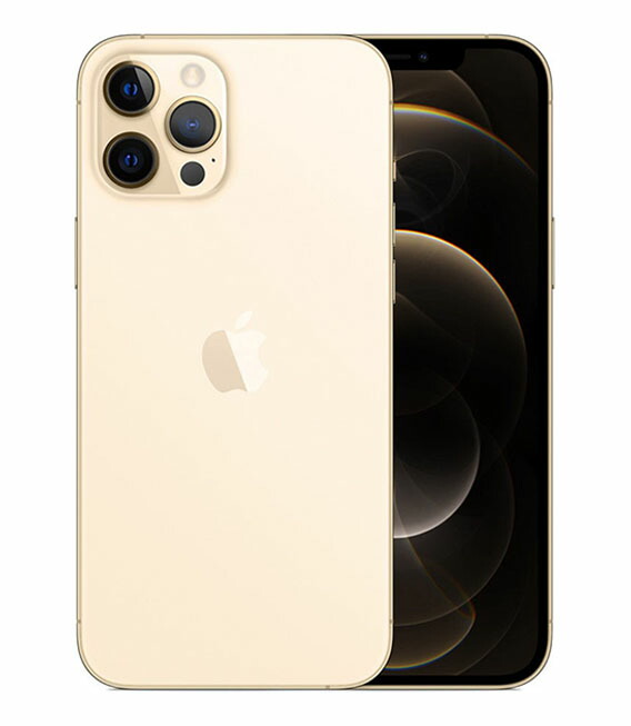 【中古】【安心保証】 iPhone12 Pro Max[256GB] SIMフリー ゴールド