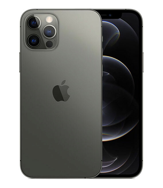 【中古】【安心保証】 iPhone12 Pro[512GB] SIMロック解除 docomo グラファイト