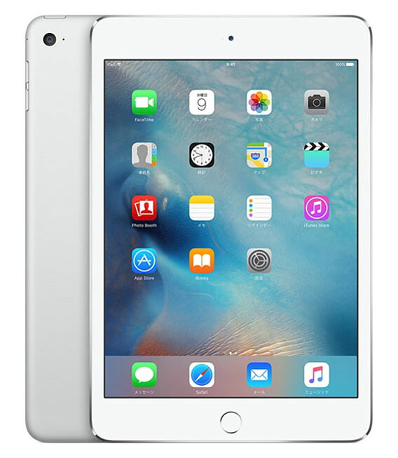 【中古】【安心保証】 iPad mini 7.9インチ 第4世代[64GB] セルラー SIMフリー シルバー｜ゲオモバイル