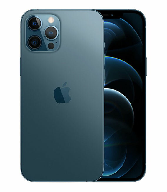 【中古】【楽になること引き請ける】 iPhone12 Pro Max[256GB] SIM鍵を掛ける取り消す SoftBank パシフィック青色 スマートフォン本体-スマートフォン・タブレット