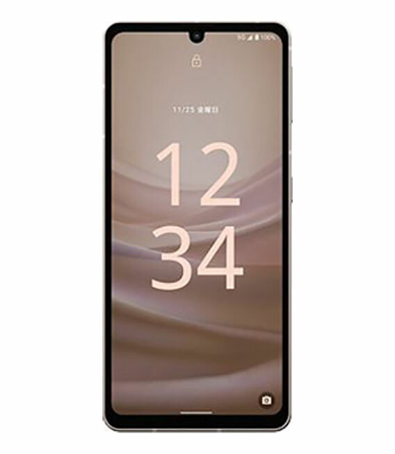 【中古】【安全性のある引き受ける】 AQUOS sense7 SH-M24[128GB] SIM無償性 ライトカッパー イオン可動性版