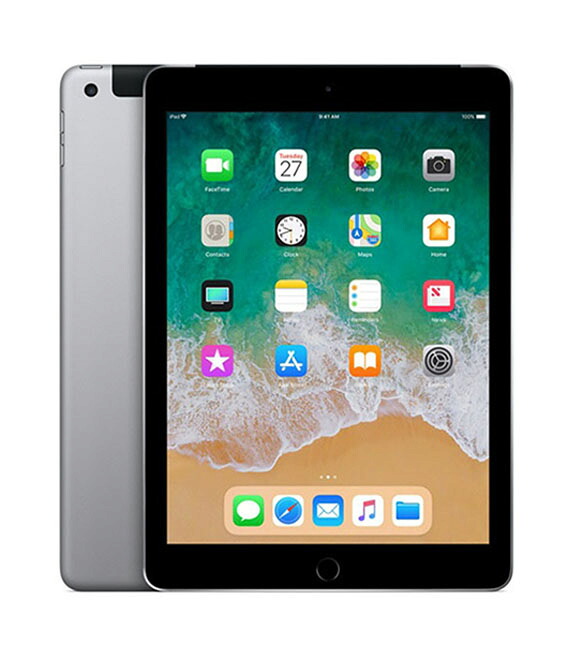 【中古】【安心保証】 iPad 9.7インチ 第6世代[128GB] セルラー SoftBank スペースグレイ