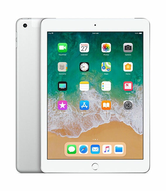 【中古】【楽になること引きうける】 iPad 9.7in 第6時人[32GB] セルラー SIM無償性 しろがね色 スマートフォン・タブレット-タブレットPC本体