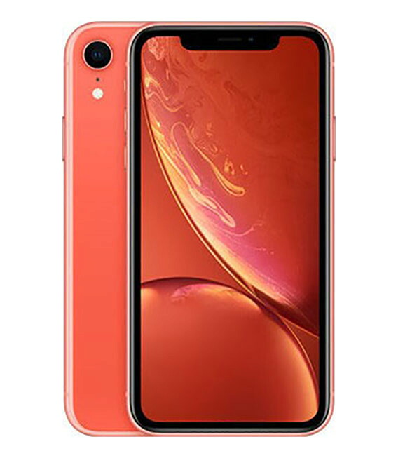【中古】【安全性のある引き受ける】 iPhoneXR[128GB] SIM無償性 コーラル