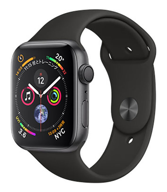 【中古】【楽になること引きうける】 Series4[44粍/GPS]軽銀 間隔文字薄墨色 Apple Watch