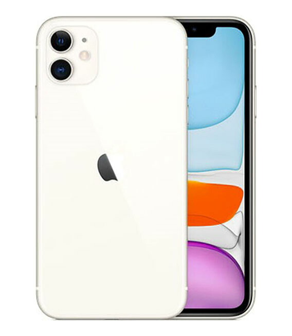 【中古】【安全性のある引き受ける】 iPhone11[64GB] au 白いこと