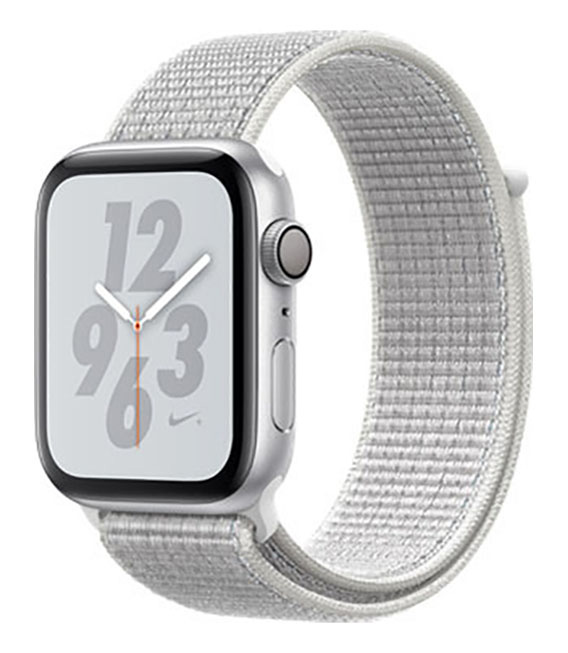 【中古】【楽になること引き受ける】 Series4[44粍/GPS]軽銀 しろがね色 Apple Watch Nike