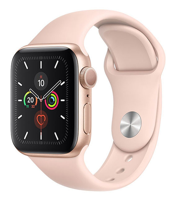 【中古】【安心保証】 Series5[40mm/GPS]アルミ ゴールド Apple Watch