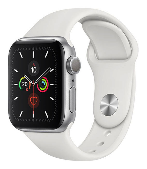 【中古】【安全性のある引き受ける】 Series5[40粍/GPS]軽銀 しろがね色 Apple Watch