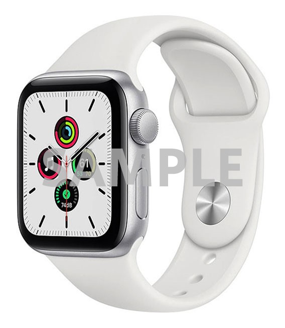 【中古】【安全性のある引き受ける】 SE 第1時人[40粍/GPS]軽銀 しろがね色 Apple Watch