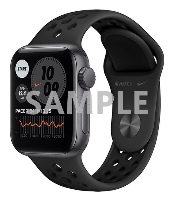 【中古】【安全性のある引き受ける】 SE 第1時人[40粍/GPS]軽銀 あき場所薄墨色 Apple Watch Nike