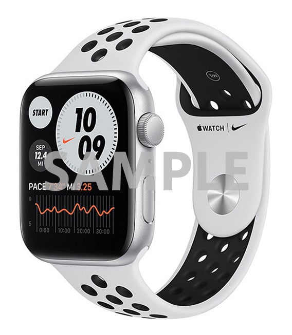 【中古】【安全性のある引き受ける】 SE 第1時人[44粍/GPS]軽銀 しろがね色 Apple Watch Nike