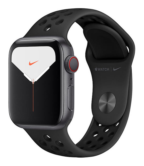 【中古】【安心保証】 Series5[40mm/セルラー]アルミ スペースグレイ Apple Watch Nike 10,138円