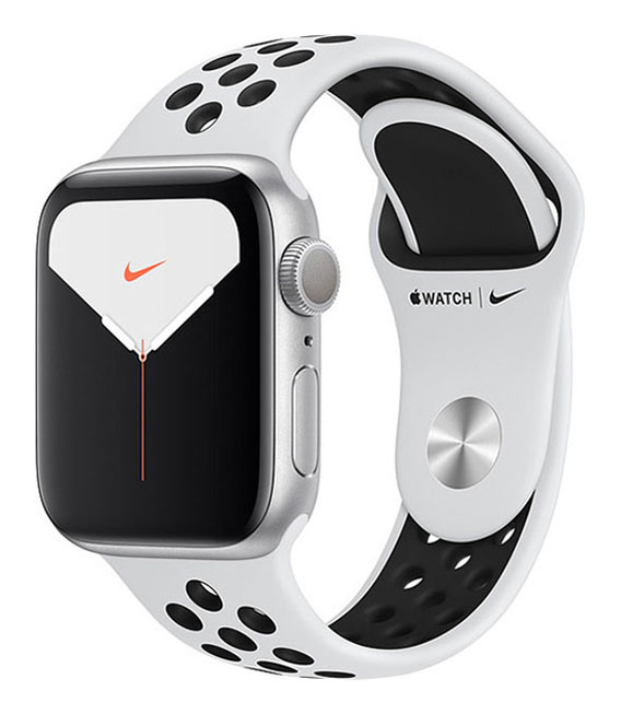 【中古】【安全性のある引き受ける】 Series5[40粍/GPS]軽銀 しろがね色 Apple Watch Nike