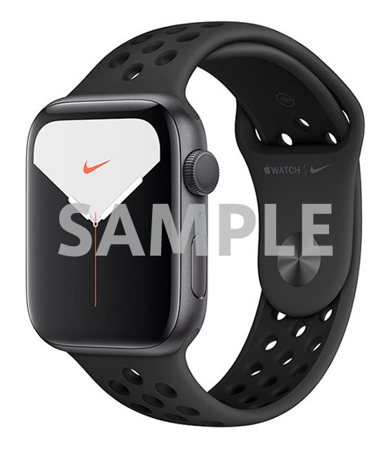 【中古】【安全性のある引き受ける】 Series5[44粍/GPS]軽銀 あき場所薄墨色 Apple Watch Nike
