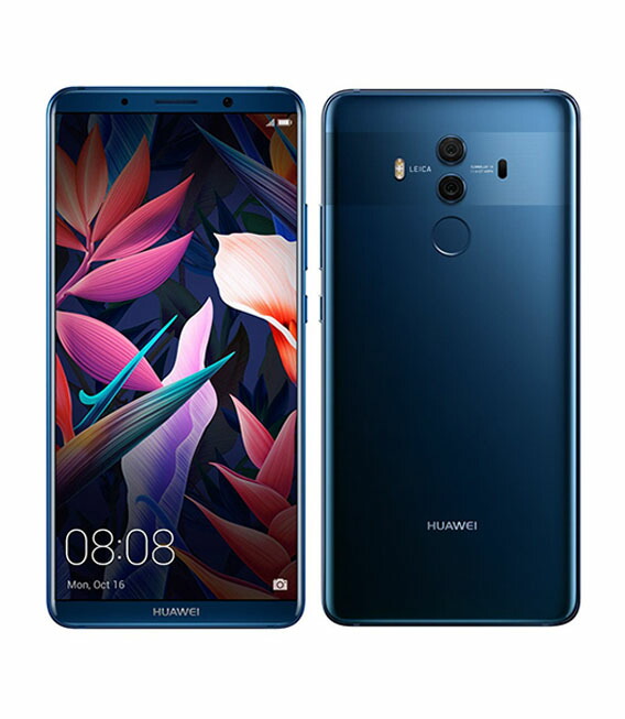 【中古】【楽になること引き受ける】 HUAWEI Mate 10 Pro BLA-L09[128GB] SoftBank 十二時青色