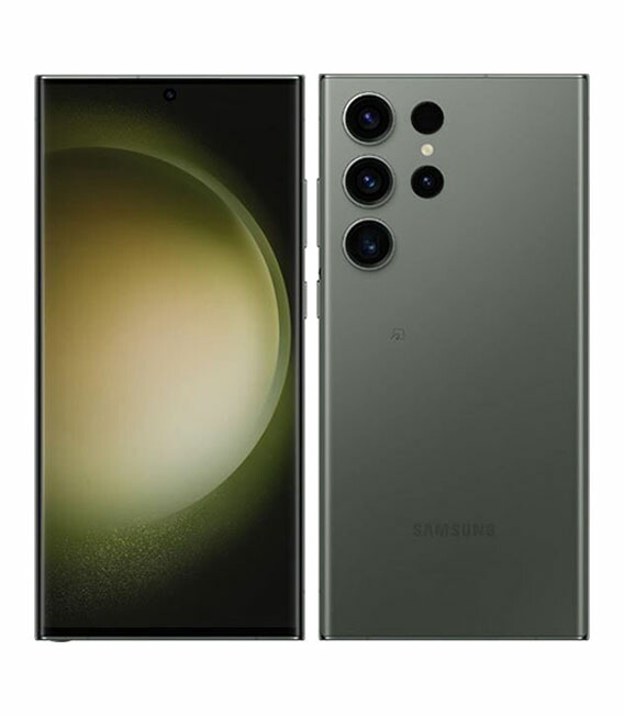 【中古】【安心保証】 Galaxy S23 Ultra SCG20[256GB] au グリーン｜ゲオモバイル