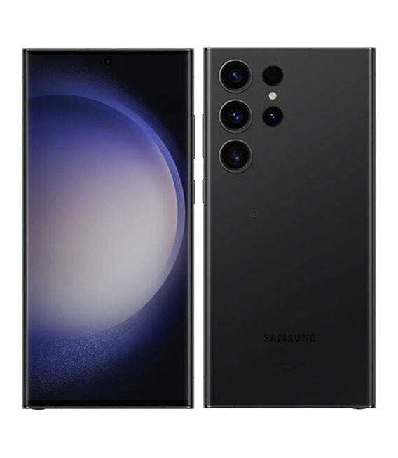 【中古】【安心保証】 Galaxy S23 Ultra SCG20[512GB] au ファントムブラック