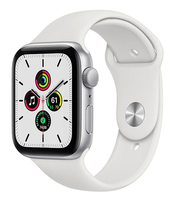 【中古】【安全性のある引き受ける】 SE 第1時人[44粍/GPS]軽銀 しろがね色 Apple Watch