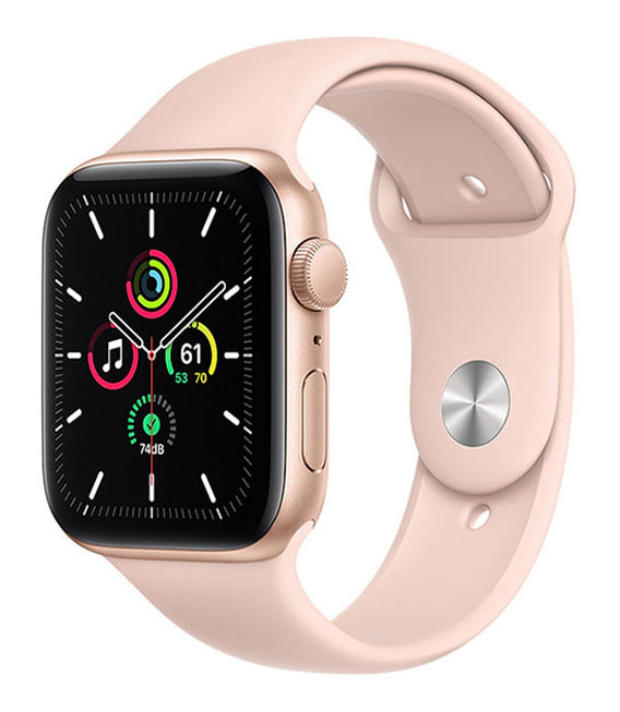 【中古】【安全性のある引き受ける】 SE 第1時人[44粍/GPS]軽銀 ゴールド Apple Watch