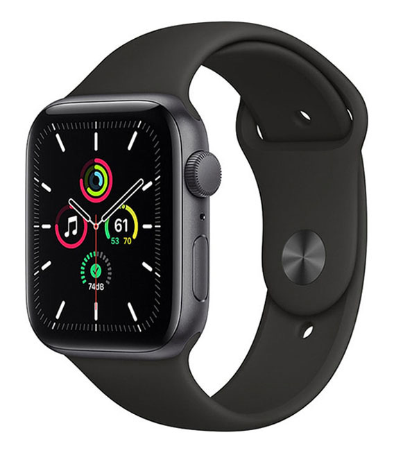 【中古】【安全性のある引き受ける】 SE 第1時人[44粍/GPS]軽銀 あき場所薄墨色 Apple Watch