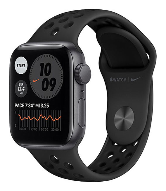 【中古】【安全性のある引き受ける】 SE 第1時人[40粍/GPS]軽銀 あき場所薄墨色 Apple Watch Nike