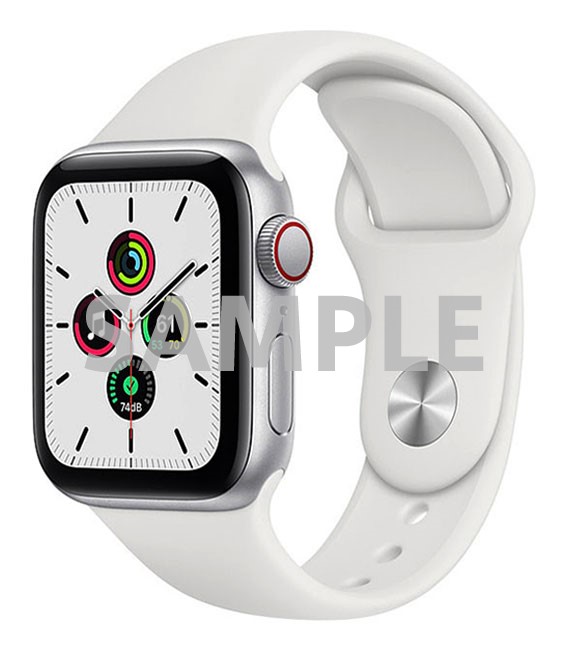 【中古】【安心保証】 SE 第1世代[40mm/セルラー]アルミ シルバー Apple Watch