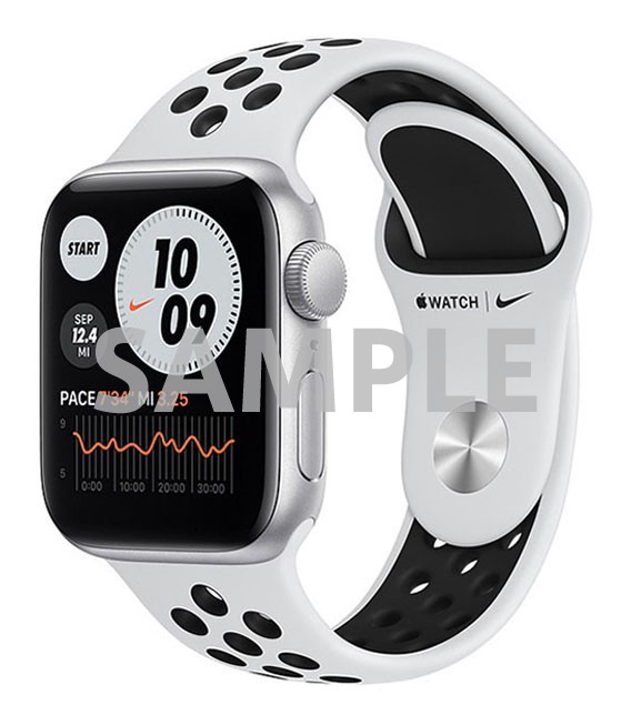 【中古】【安全性のある引き受ける】 SE 第1時人[40粍/GPS]軽銀 しろがね色 Apple Watch Nike