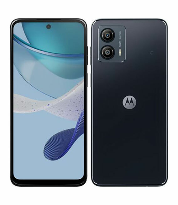 【中古】【安全性のある引き受ける】 moto g53j 5G XT2335-5[128GB/8GB] SIM無償性 黒いこと