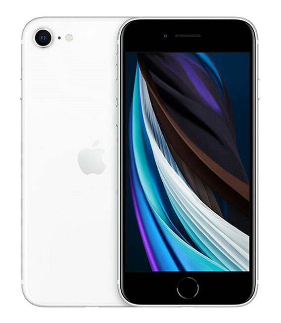 【中古】【安心保証】 iPhoneSE 第2世代[128GB] UQモバイル ホワイト