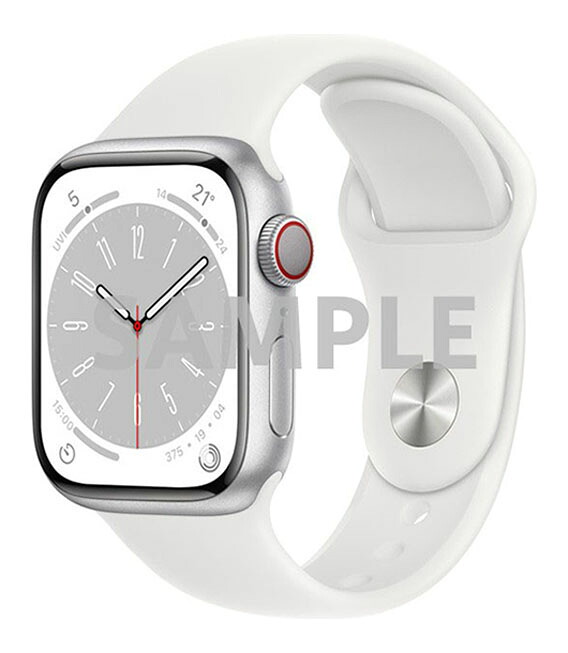 【中古】【安心保証】 Series8[41mm/セルラー]アルミ 各色 Apple Watch