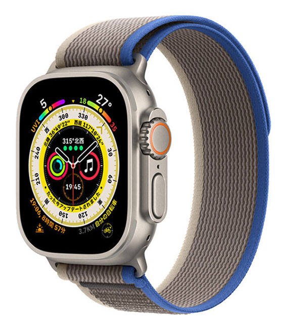 【中古】【安心保証】 Ultra[49mm/セルラー]チタン チタニウム Apple Watch