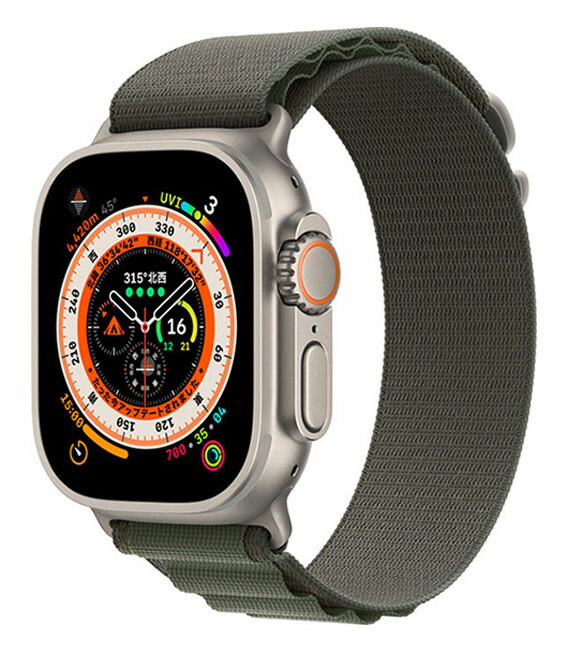 【中古】【安全性のある引き請ける】 Ultra[49粍/セルラー]チタン チタニウム Apple Watch