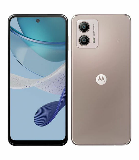 【中古】【安全性のある引き受ける】 moto g53y 5G[128GB/4GB] Y!mobile ペールピンク