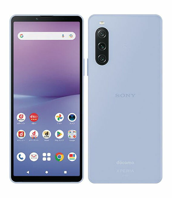 【中古】【楽になること引き受ける】 Xperia 10 V SO-52D[128GB] docomo ラベンダー