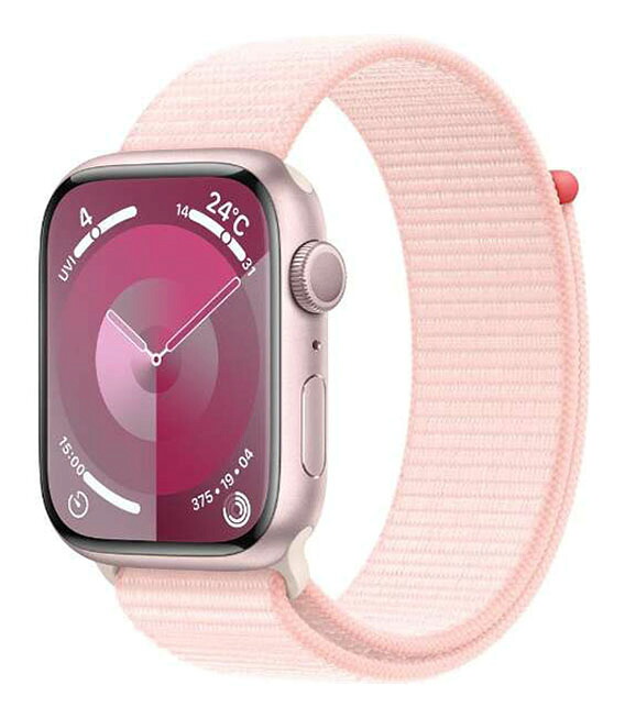 【中古】【安心保証】 Series9[45mm/GPS]アルミ ピンク Apple Watch｜ゲオモバイル
