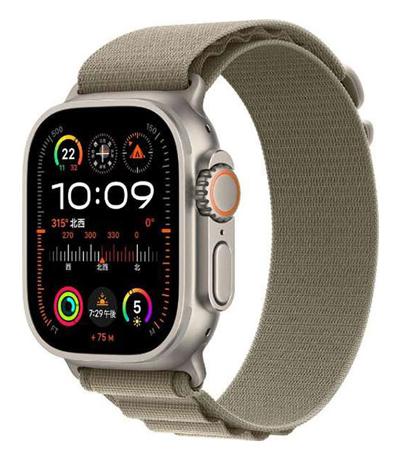 【中古】【楽になること引きうける】 Ultra2[49粍/セルラー]チタン チタニウム Apple Watch