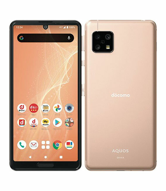 【中古】【楽になること引き受ける】 AQUOS sense4 SH-41A[64GB] docomo ライトカッパー