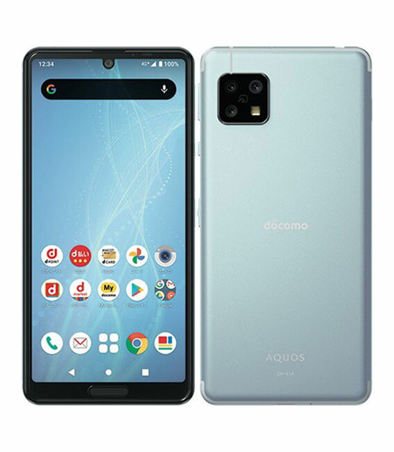 【中古】【楽になること引き受ける】 AQUOS sense4 SH-41A[64GB] docomo 点火装置青色