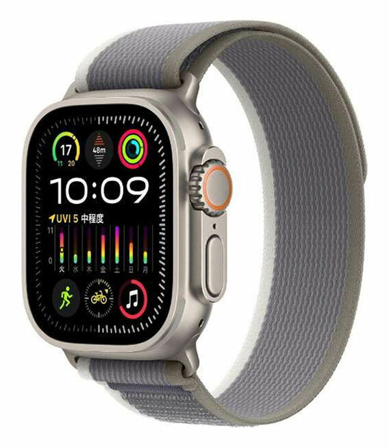 【中古】【安心保証】 Ultra2[49mm/セルラー]チタン チタニウム Apple Watch 50,688円