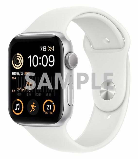【中古】【安心保証】 SE 第2世代[44mm/GPS]アルミ シルバー Apple Watch 19,373円